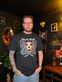 Image 5 of Wolf Split Black Tee