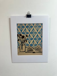 Image 2 of Still life 8x10” linocut 