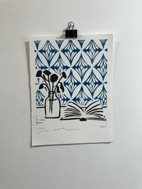 Image 4 of Still life 8x10” linocut 