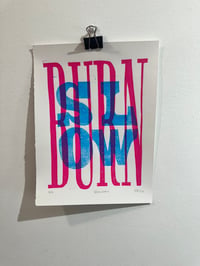 Image 3 of Romance book tropes  9x12”  linocut 