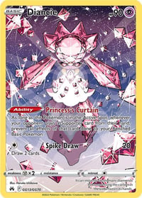 Diancie - SWSH: Crown Zenith: Galarian Gallery - Near Mint