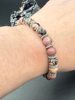 8mm Rhodonite Bracelet