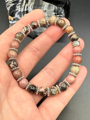 8mm Rhodonite Bracelet