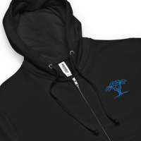 Image 3 of Crooked Palms - Neon Logo Zip Up Hoody