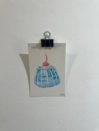 Image 1 of Jello 4x6” linocut print