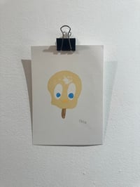 Image 5 of Ice cream 5x7” linocut print