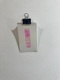 Image 6 of Copy of Y2K tech  linocut print