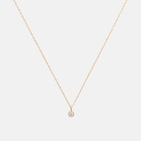 Image 1 of Little Birthstone Necklace