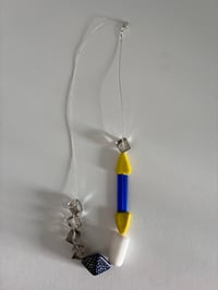 Image 2 of GARGANTILLA BLUE WHITE