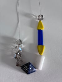 Image 3 of GARGANTILLA BLUE WHITE
