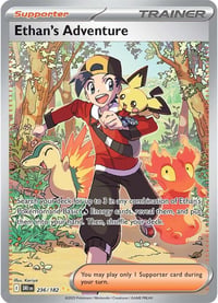 Ethan's Adventure - 236/182 - SV10: Destined Rivals - Near Mint