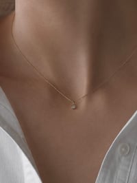 Image 2 of Little Birthstone Necklace