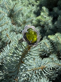 Image 6 of Peridot cocktail ring size 8