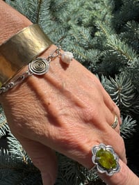 Image 5 of Spiral skull charm bracelet