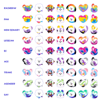[CHARMS] Funky BT21: Love Collection 