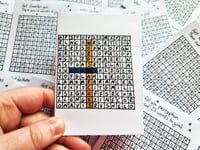 Image 4 of Mini-Zine: Names Wordsearches
