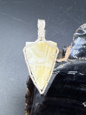 Honey Calcite Pendant