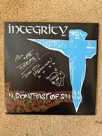 INTEGRITY - IN CONTRAST OF SIN - SIGNED BY DWID HELLION
