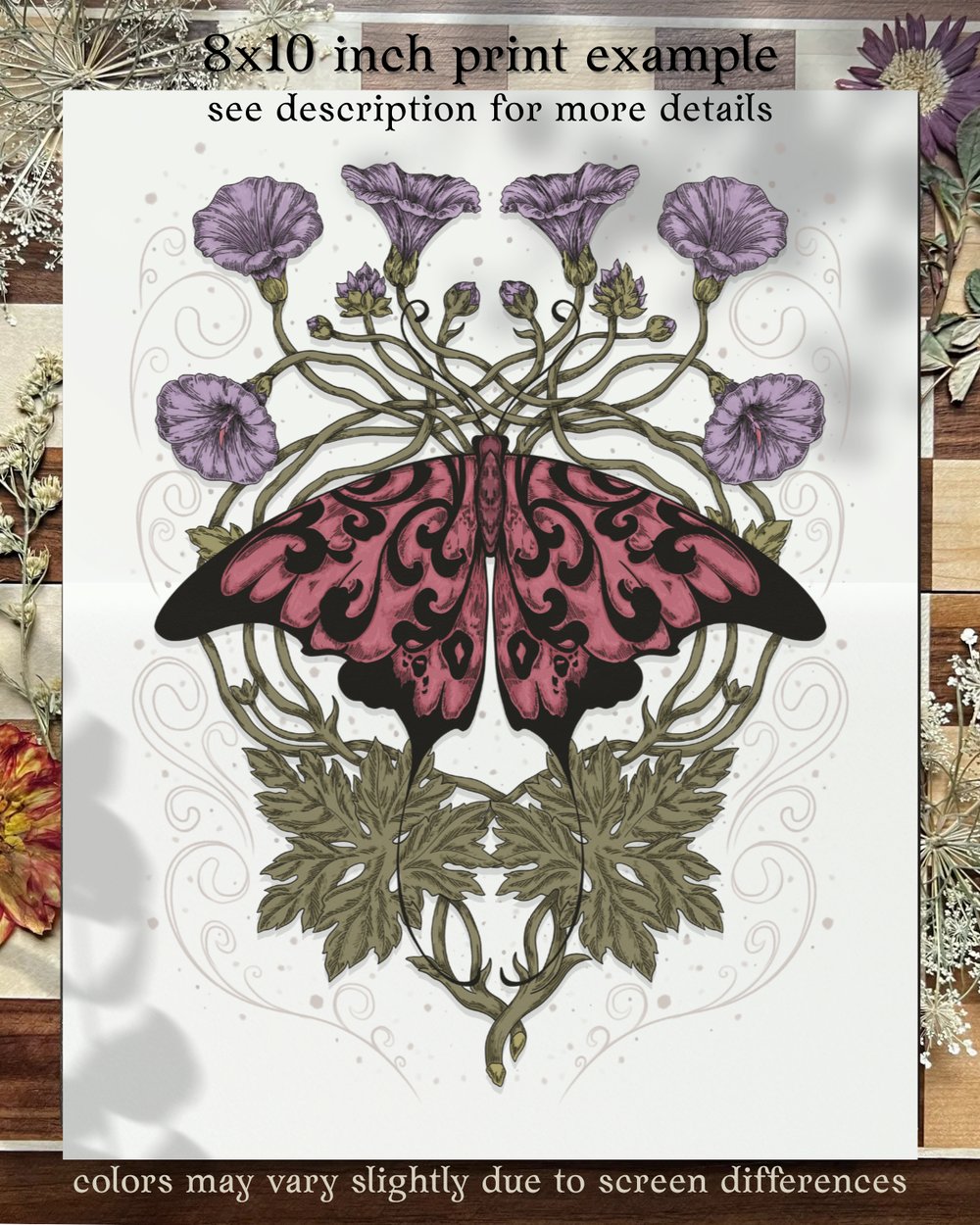 Image of Moth Talisman - Digital Painting