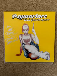 Image 2 of PSYWARFARE - CIRCLE GETS THE SQUARE - SIGNED BY DWID HELLION 