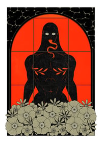 Image 2 of Man in the Windows Stickers