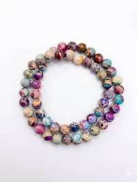 Image 1 of Magenta Mix  Double Stack Elastic