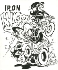 Iron Invasion Original Ink Art