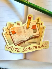 Image 3 of Bookish and creative stickers