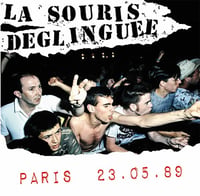 LA SOURIS DÉGLINGUÉE 'Paris 23.05.89 LP' 12" Gatefold LP
