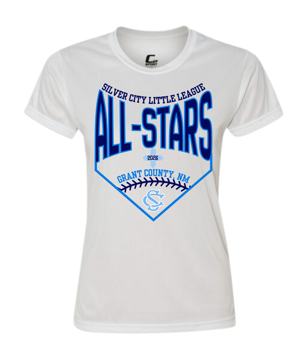 Image of Womens White dri-fit shirt