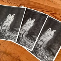 Image 5 of Pensive Fox Print (Limited Edition)