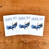 Image 2 of Big Blue Blug Card (Thank You)