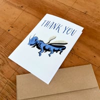 Image 3 of Big Blue Blug Card (Thank You)