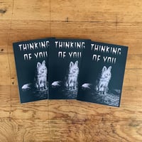 Image 2 of Pensive Fox Card (Thinking of You)