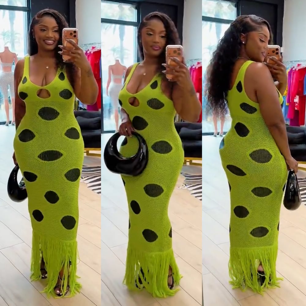Image of SHAMEA KNIT DRESS