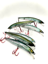 Image 1 of Jerkbaits 100mm Transparent Rainbow Trout 