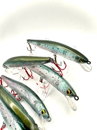 Image 3 of Jerkbaits 100mm Transparent Rainbow Trout 