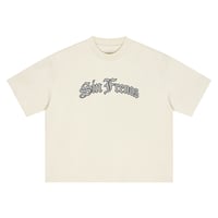 Boxy Oversized SF T-shirt White