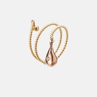 Rosé Tear Drop Ring