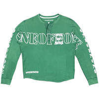 Image 1 of Henley Waffle Longsleeve (M)