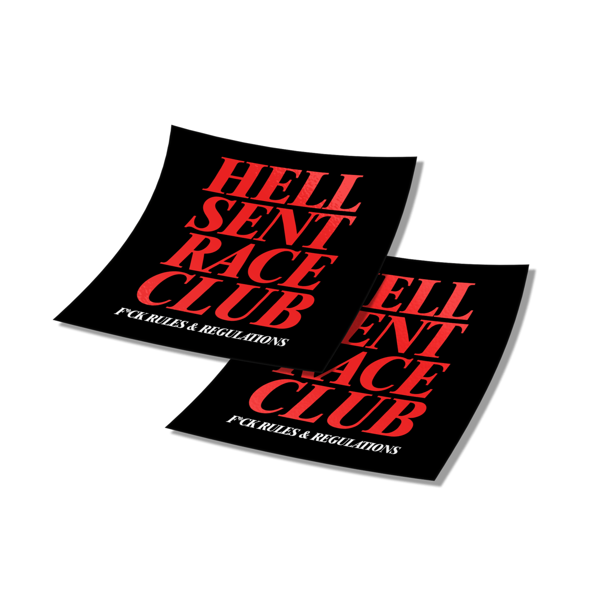 Image of Hellsent Race Club Sticker