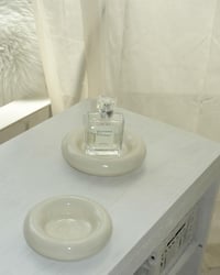 Image 1 of Chunky Plate Small in Ivory