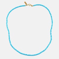 Image 1 of Sea & Sky Turquoise Bead Choker