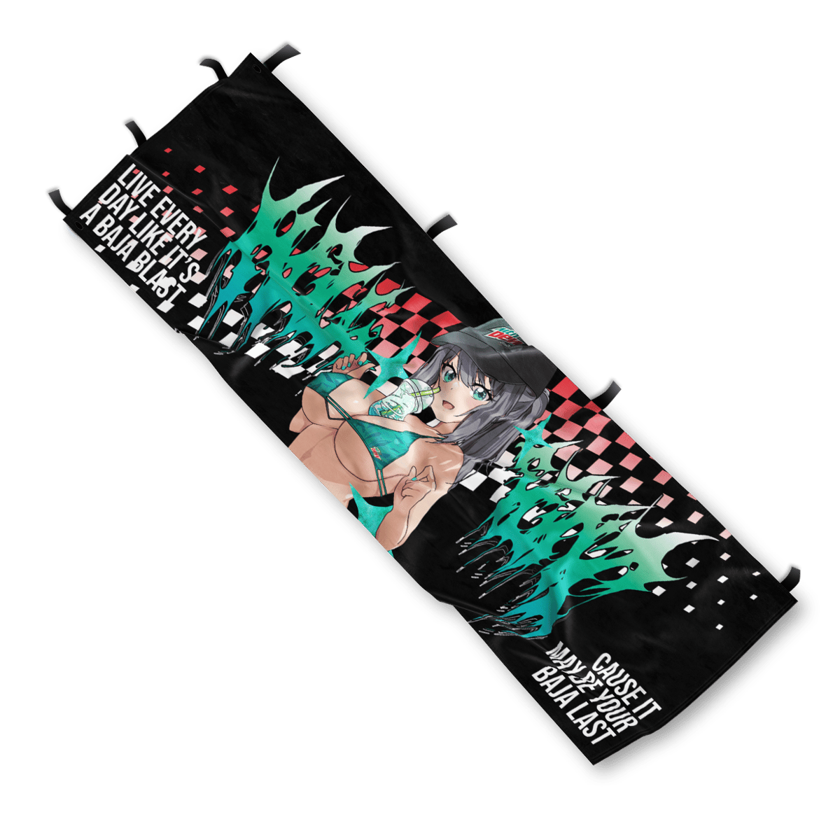 Image of Baja Blast Garage Flag