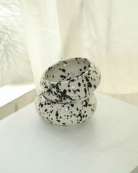 Image 2 of Stacking Bowl, Ink Splatter