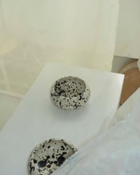 Image 1 of Stacking Bowl, Ink Splatter