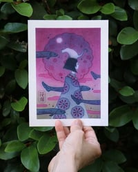 Blueberry Matcha - Print