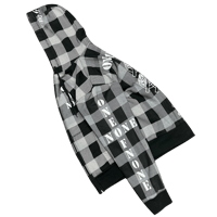 Image 3 of Plaid Zip Hoodie (M)