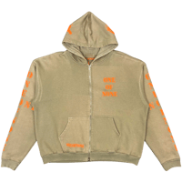 Image 1 of Army Zip Hoodie (L)