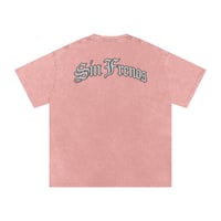 SF Snow Washed Oversized Pink T-shirt 